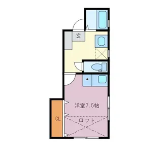 Soleil幸原【2階】の間取り