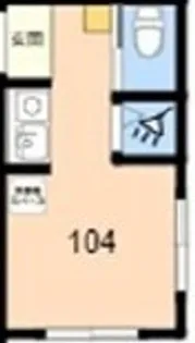 TOKYOβ用賀【1階】の間取り