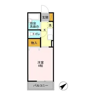 アンビションEIGHT【1階】の間取り
