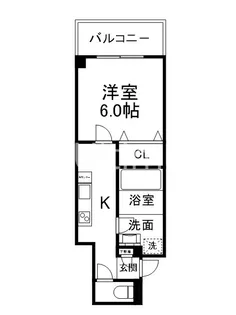 プリオーレ衣笠の間取り