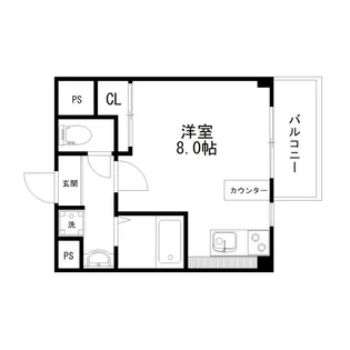 ランフォルセ【3階】の間取り