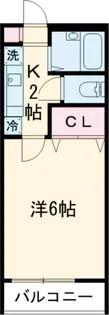 プラウディア【1階】の間取り