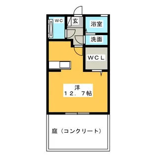 ミアカーサ青池II【1階】の間取り