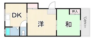 灘中央ビル【2階】の間取り