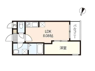 セブンプロート草津南【3階】の間取り