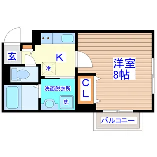 アーデン木ノ下【3階】の間取り