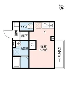 LAUREL宝町【1階】の間取り