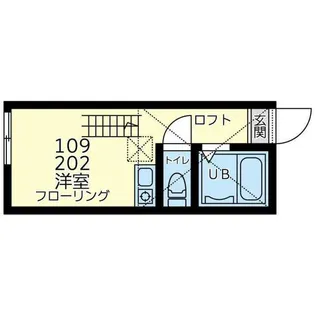 ユナイト保土ヶ谷テアトロ・グレーコ【2階】の間取り