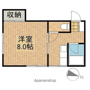 サウスフィールド【1階】の間取り