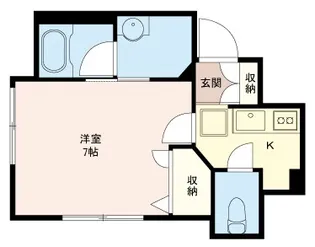 ユリーカ目白【1階】の間取り