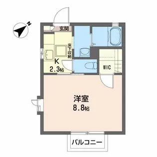 プリマベーラM【1階】の間取り