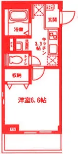 モアナ湘南【3階】の間取り
