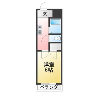 第2佐川ビル【2階】の間取り