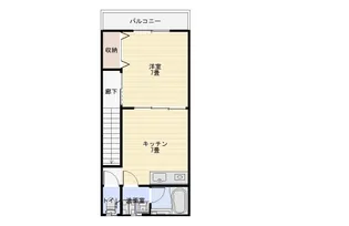 Calm Ishii【2階】の間取り