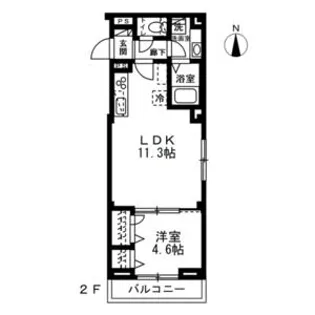 La・Felice千葉登戸【4階】の間取り