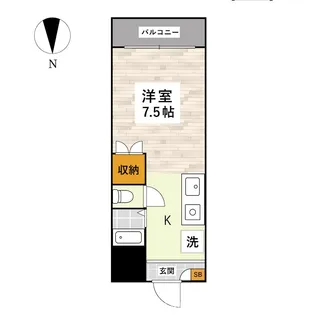 ジュピターホーク【3階】の間取り