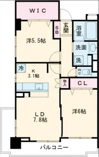 エスポワール西荻窪【5階】の間取り