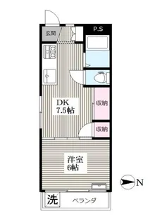 スリーモードハイツ【5階】の間取り