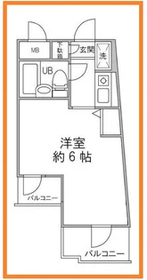 DOM登戸(ドムノボリト)【3階】の間取り