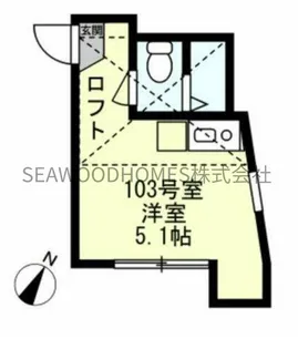 ユナイト金沢八景ハイゼンベルグ【1階】の間取り