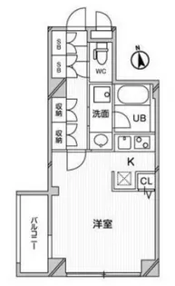 レジデンス四谷坂町【1階】の間取り