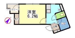 ピュア三軒茶屋【3階】の間取り