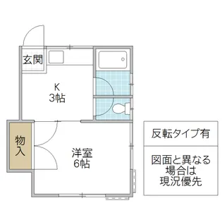 メゾン・ド・プランタン【2階】の間取り