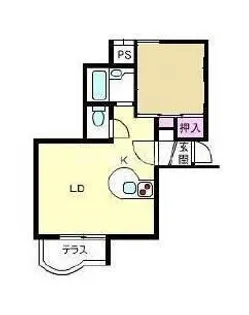 FISTA駅南【2階】の間取り