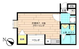 メナテシア【2階】の間取り
