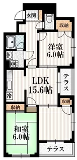 サンフラワー【1階】の間取り