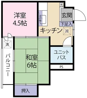 長谷川ビル【2階】の間取り