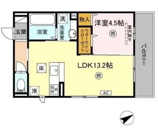 Sun West【1階】の間取り