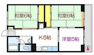 メゾンオンダ【3階】の間取り