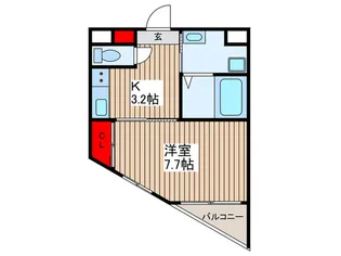 ソレイユ【2階】の間取り