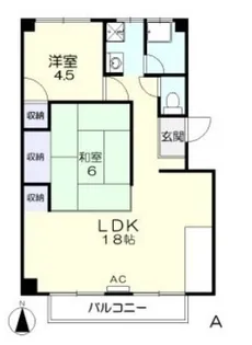 Repare関【1階】の間取り