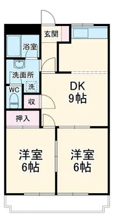 ロイヤルハイツII【2階】の間取り