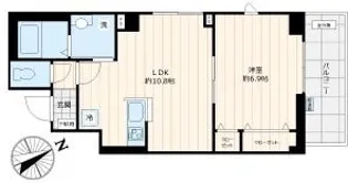 ラ・ルーチェ千寿【5階】の間取り