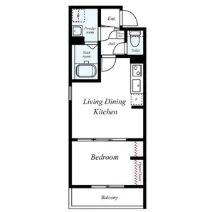 GRADUS実籾【2階】の間取り