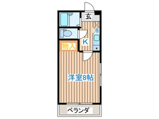 シャルム長町南【1階】の間取り