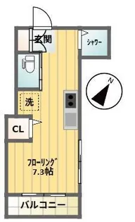 グランド天沼【1階】の間取り