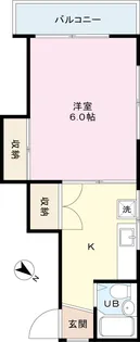 レオハイツ【3階】の間取り