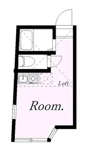 ユナイト小田ドヌーオペラ【1階】の間取り