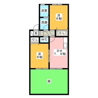 アーク【1階】の間取り