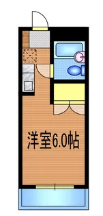 宮澤ビル【4階】の間取り