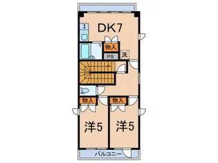 マルサハイム【3階】の間取り