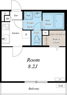 リブリ・ラシャンブル【2階】の間取り