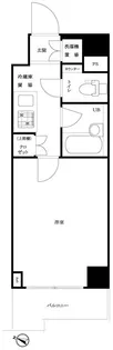 ルーブル大森山王弐番館【6階】の間取り