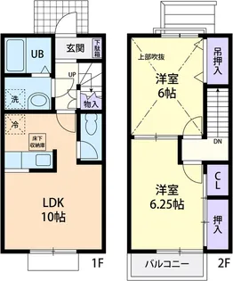 アビタシオン・ノアの間取り