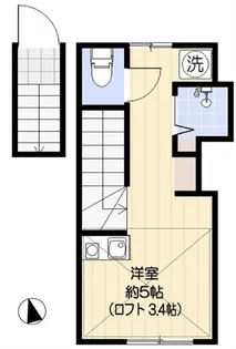 サラプリマベーラ【2階】の間取り