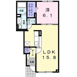 TR1【1階】の間取り